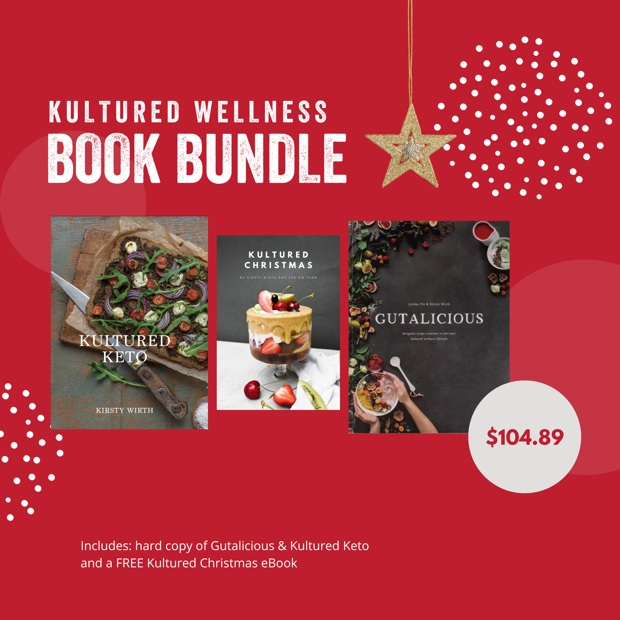 Christmas Book Bundle Kultured Wellness
