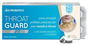 Blis Probiotics - Throat Guard Pro 30 Lozengers