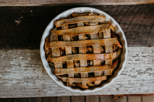 Fermented Sour Cherry and Apple Pie