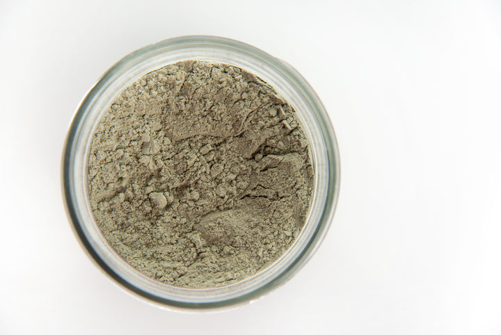 Bentonite clay - ideal for detoxing and balancing the gut microbiome
