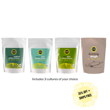 Bundle of 3 Culture Starters + FREE Shipping