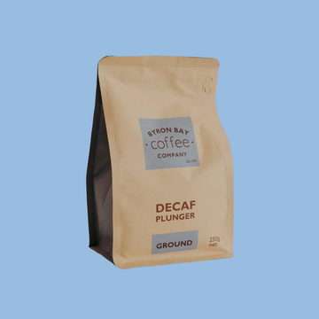 Byron Bay Certified Organic Mycotoxin Free Decaf Plunger Coffee