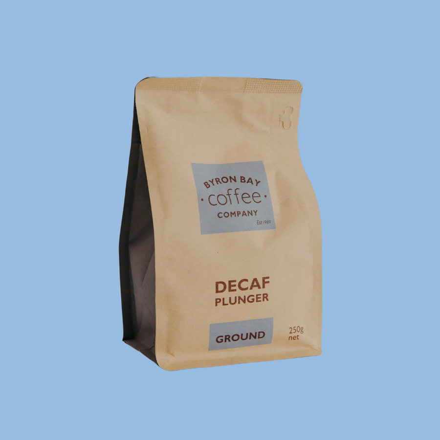 Byron Bay Certified Organic Mycotoxin Free Decaf Plunger Coffee