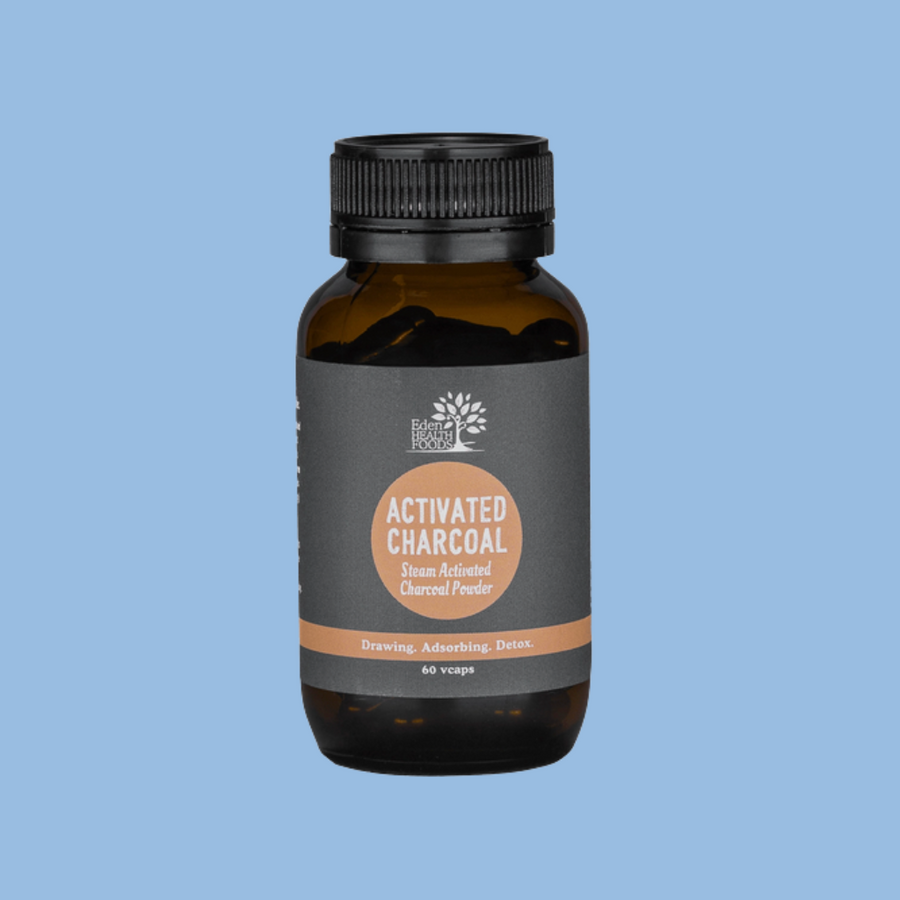 Eden Healthfoods Activated Charcoal Capsules (60 caps)