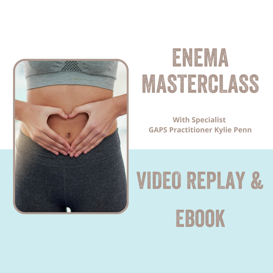 Beginner's Enema Kit Bundle: Free Enema Masterclass with your enema kit