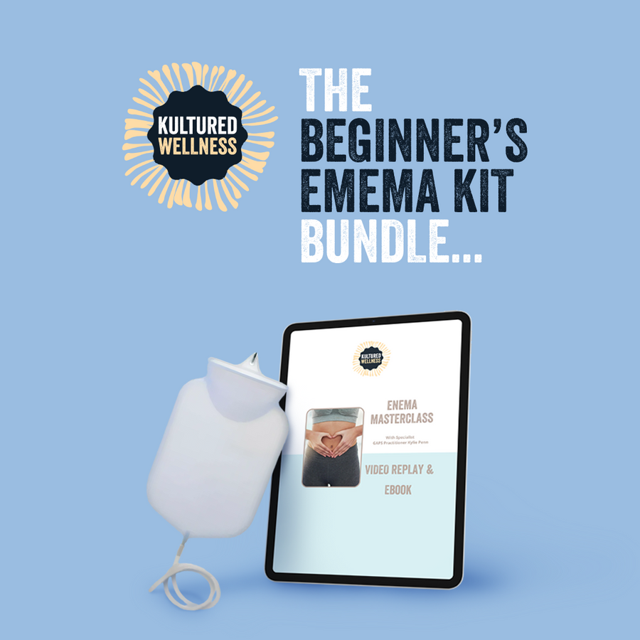 Beginner's Enema Kit Bundle: Free Enema Masterclass with your enema kit
