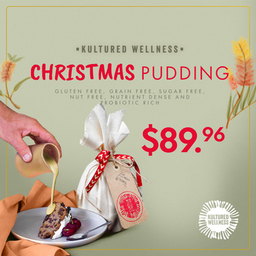 Kultured Wellness Christmas Pudding