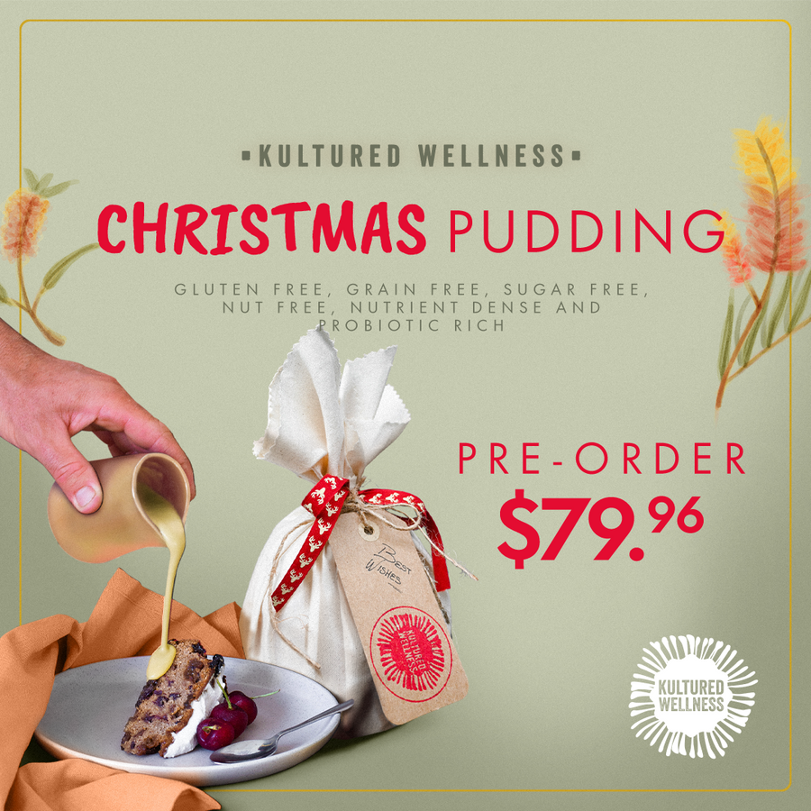 Kultured Wellness Christmas Pudding Pre-order