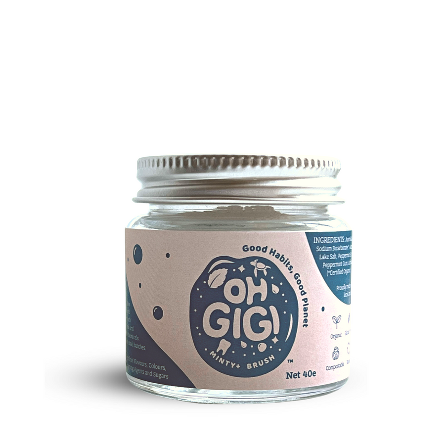 Oh Gigi Organic Tooth Powder - Minty