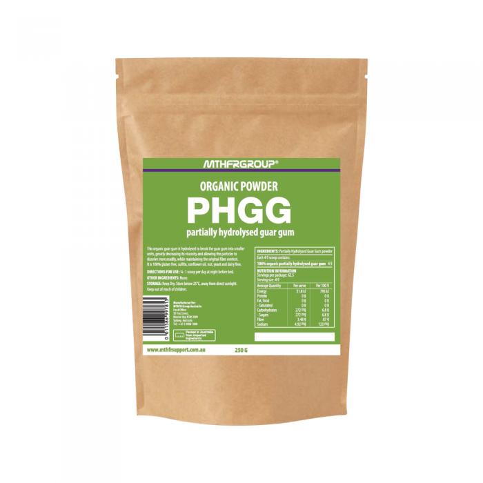PHGG - MTHFR SUPPORT Partially Hydrolysed Guar Gum 250g