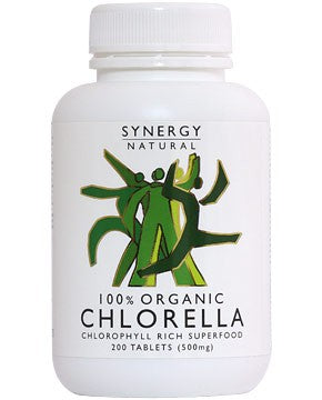 SYNERGY NATURAL Organic Chlorella (500mg) 200 tablets