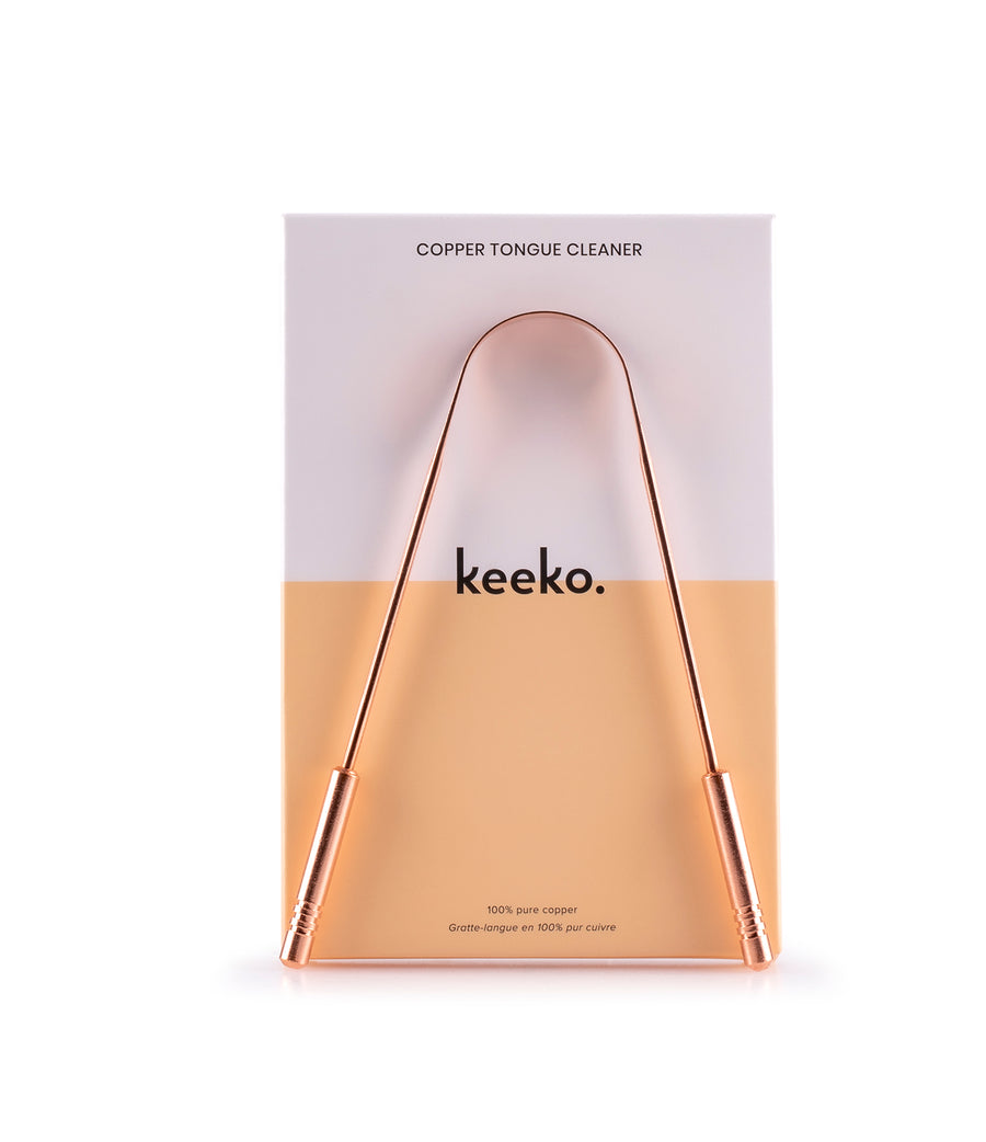 Keeko Copper Tongue Cleaner
